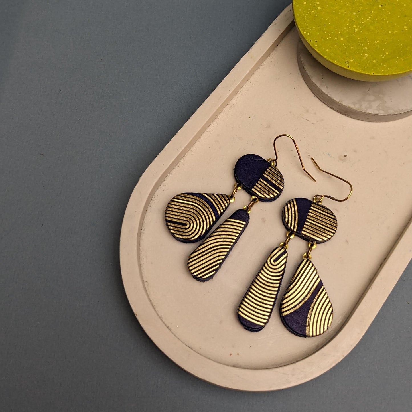 Double drop earrings