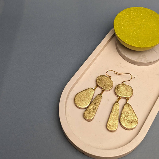 Double drop earrings