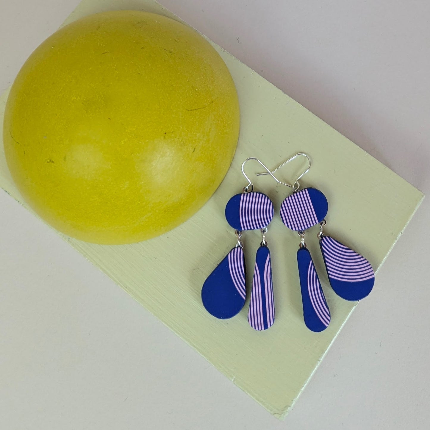 Double drop earrings