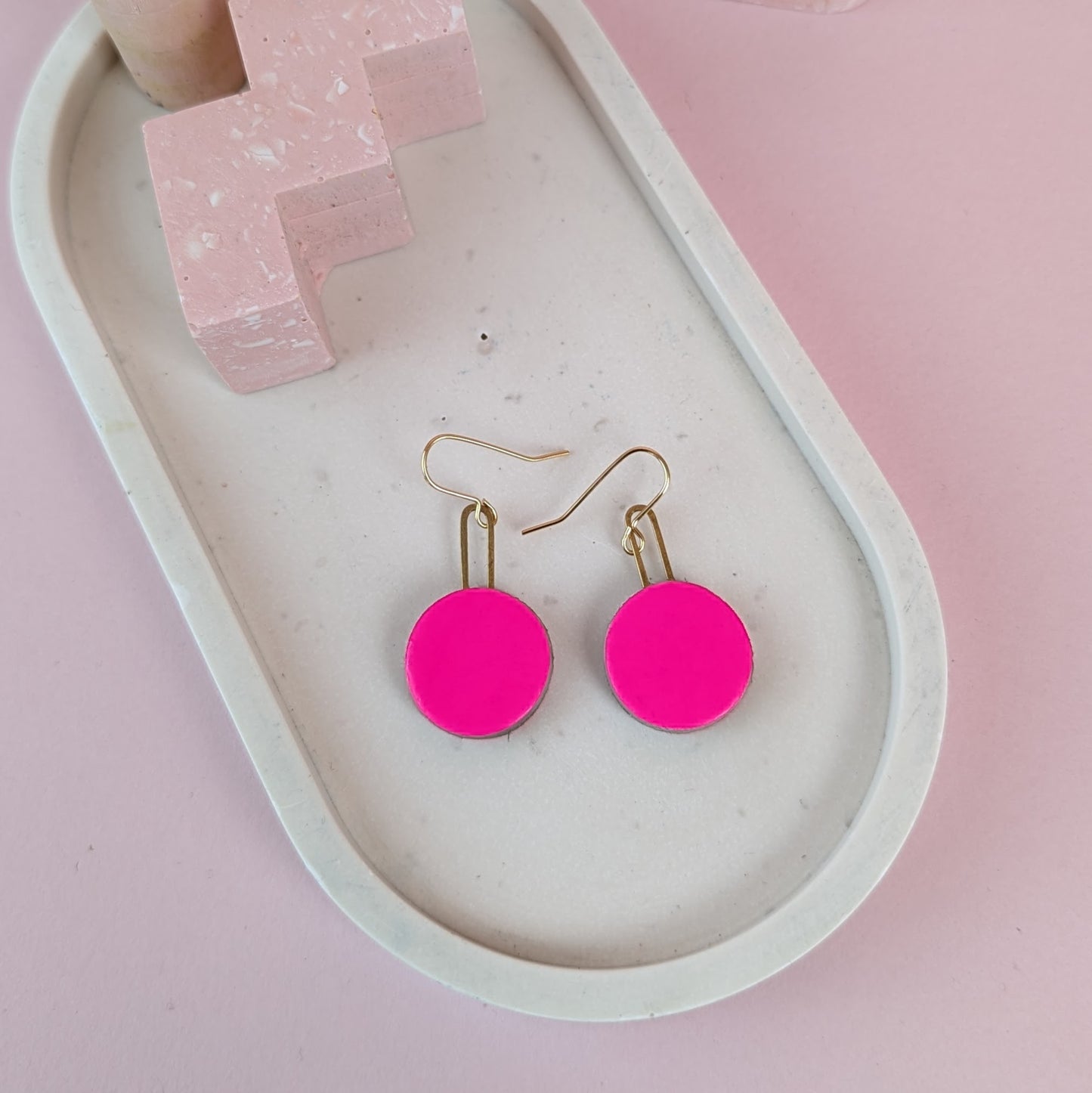 SALE DROP CIRCLE EARRINGS