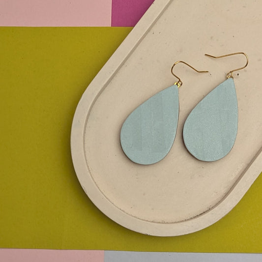 SALE LARGE TEARDROP EARRING