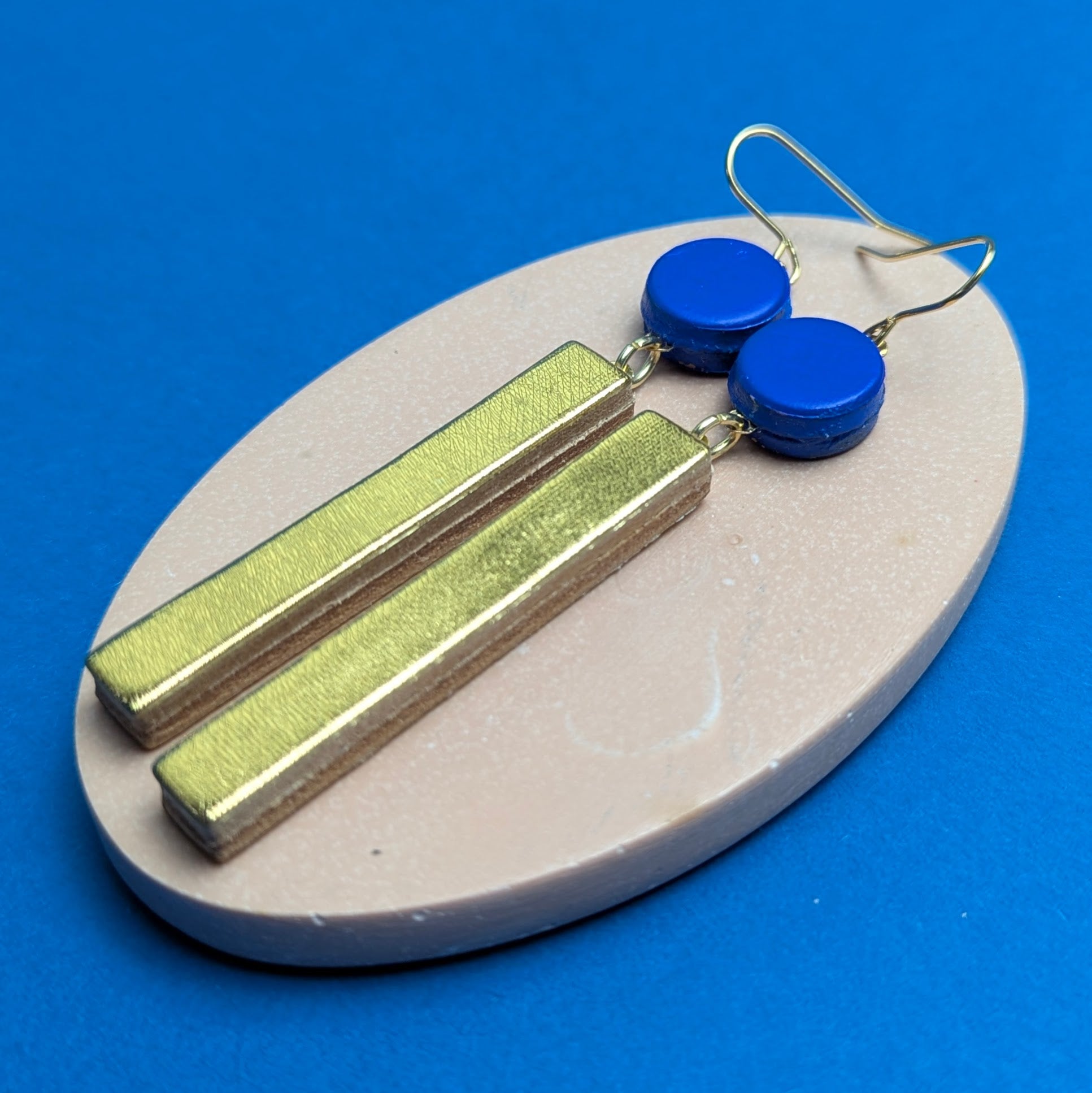 bloc earrings long – Kay Morgan