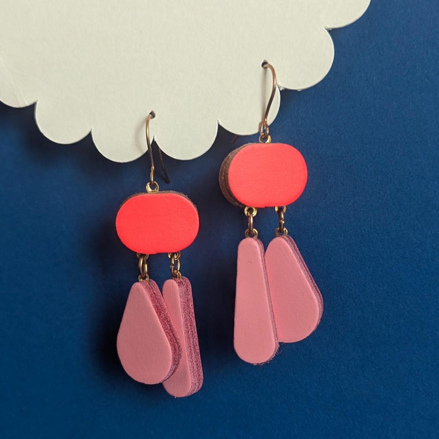 SALE//Double drop earrings.