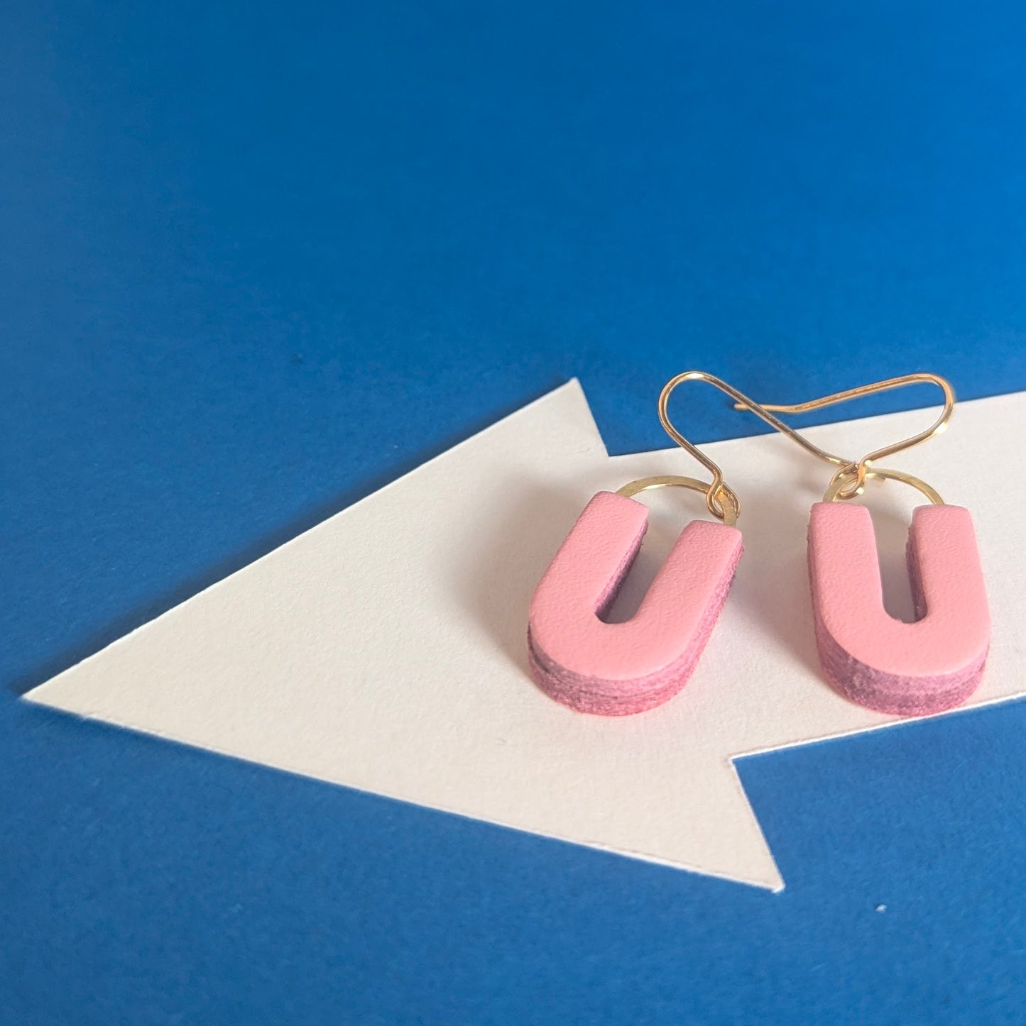SAMPLE//U earrings.