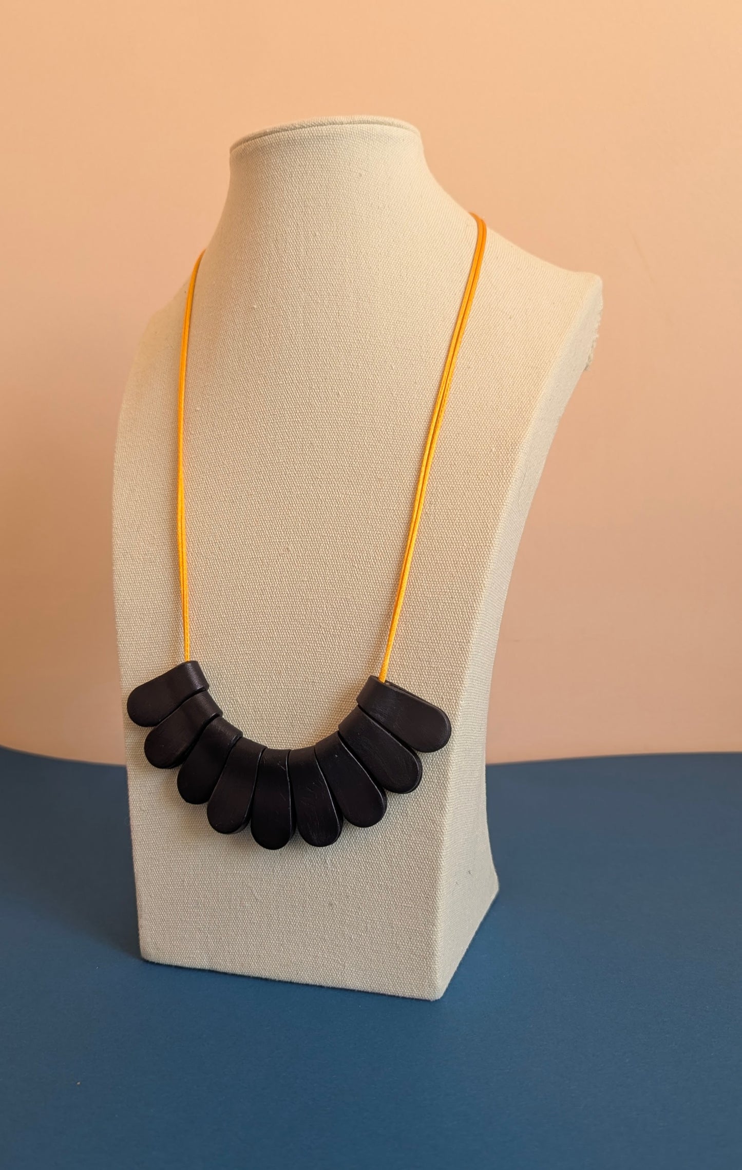 SAMPLE//Small petal necklace.